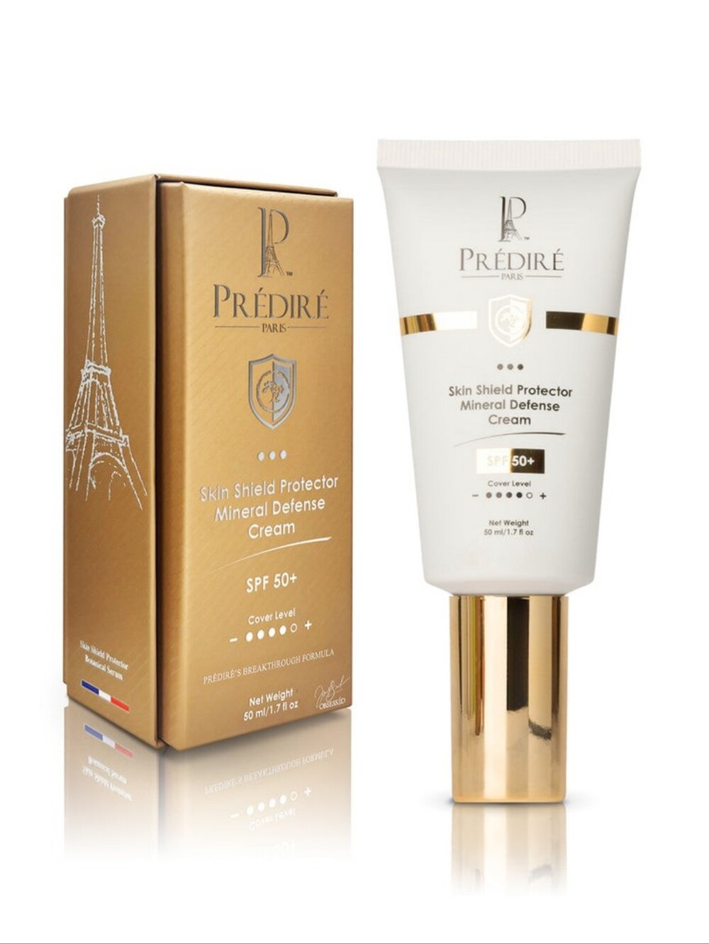 ❤️ Everyday Care Skin Shield Protector Mineral Defense Cream SPF 50+ Prédiré